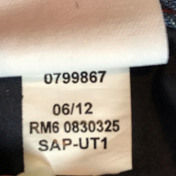 Tommy Hilfiger modern bootcut dark blue jeans size 8S - Picture 14 of 14